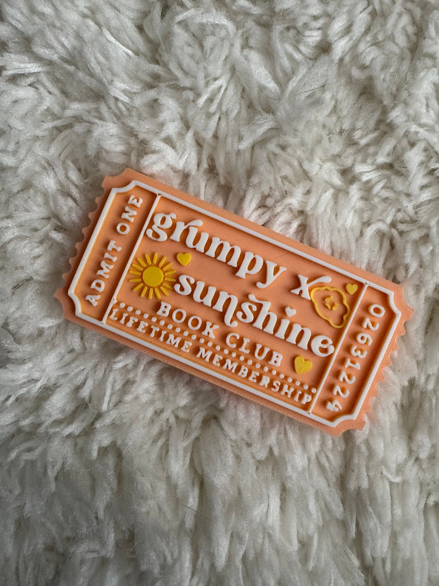 Grumpy x Sunshine book trope ticket