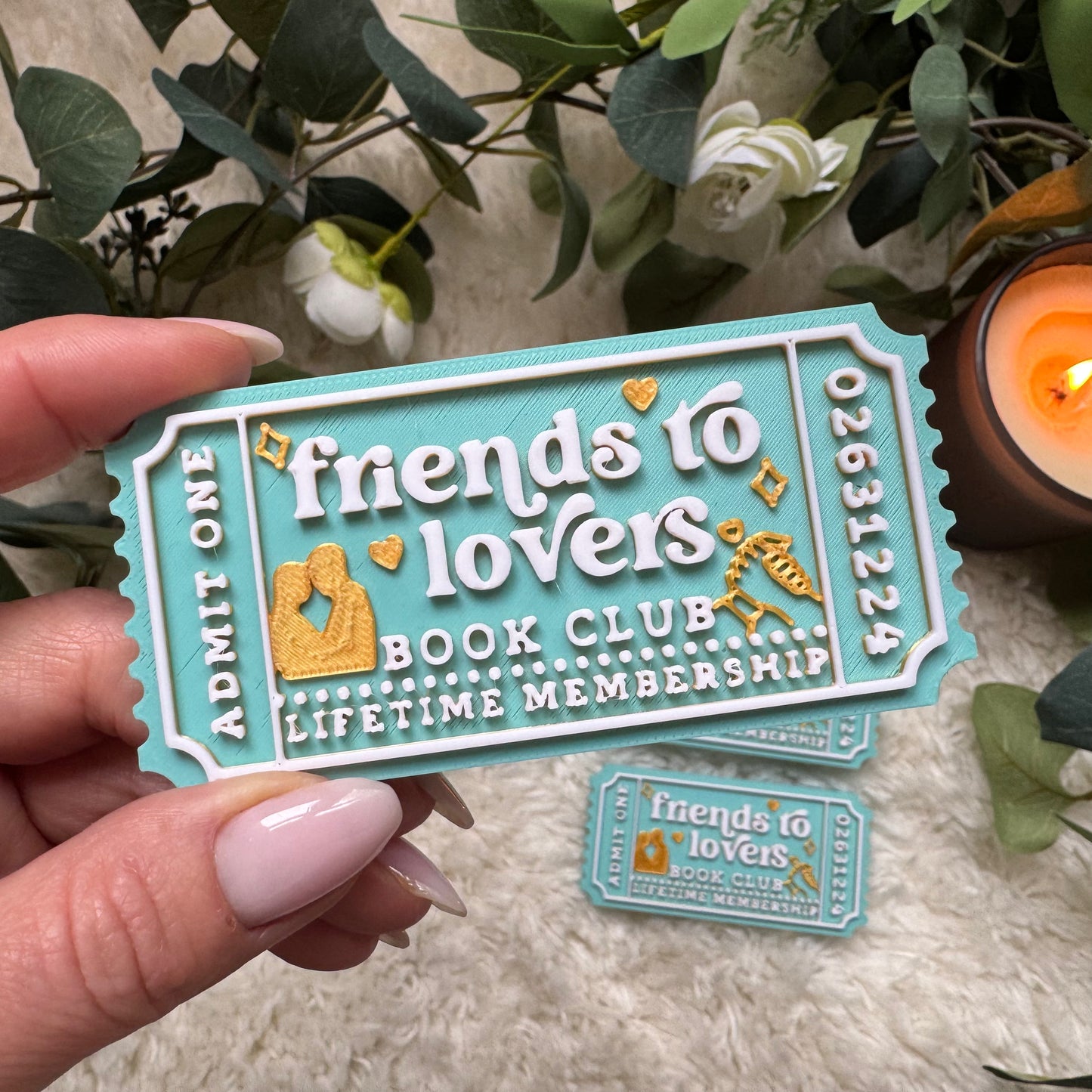 Friends to Lovers book trope ticket