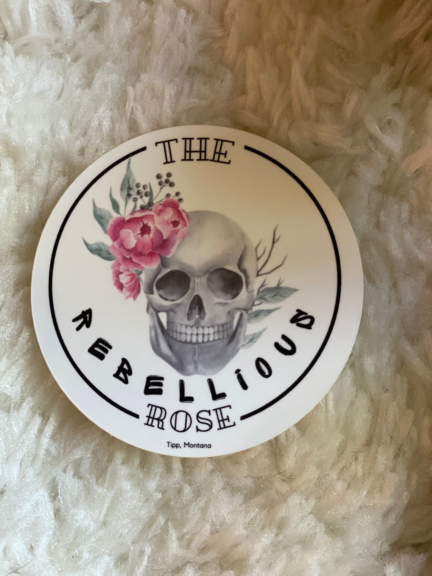 Rebellious Rose (Redemption Ranch) Sticker